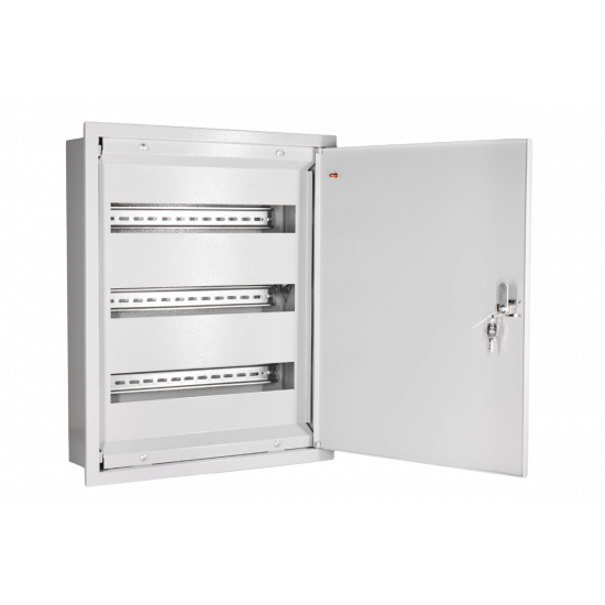 TITAN 3 Корпус металлический ЩРв-54 (540х440х120) IP31 белый IEK MKM14-V-54-31-TW